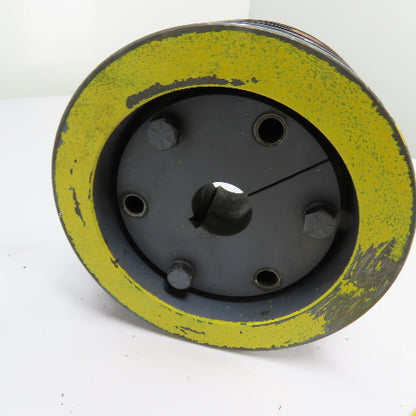 4-Groove Cast Iron V-Belt Sheave 1-5/8" Bore 8-7/8" OD x 4-3/8" Wide