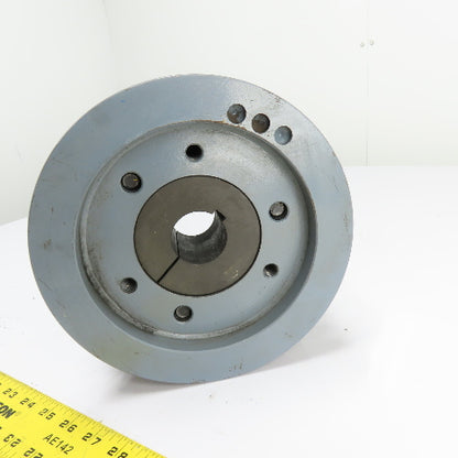 4-Groove Cast Iron V-Belt Sheave 1-5/8" Bore 8-7/8" OD x 4-3/8" Wide