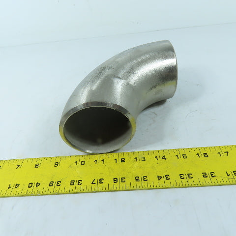 3" Sch 40S Thick Wall Stainless Steel Butt Weld Elbow 90°