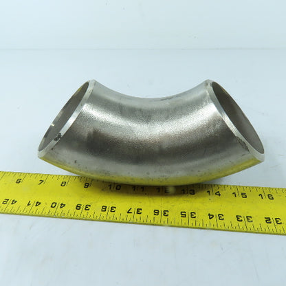 3" Sch 40S Thick Wall Stainless Steel Butt Weld Elbow 90°