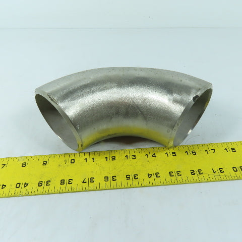 3" Sch 40S Thick Wall Stainless Steel Butt Weld Elbow 90°