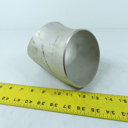 3" Sch 10S Stainless Steel Butt Weld Elbow 45°