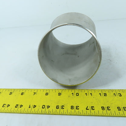3" Sch 10S Stainless Steel Butt Weld Elbow 45°