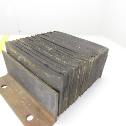 12" x 12" x 6" Laminated Rubber Loading Dock Bumpers