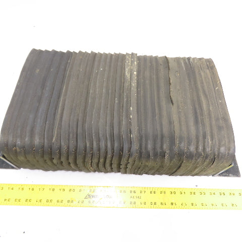 12" x 20" x 6" Laminated Rubber Loading Dock Bumpers