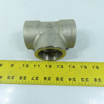 1-1/2" 3M A/SA182F304/F304L Stainless Steel Socket Weld TEE