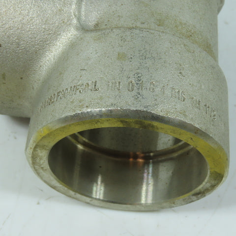 1-1/2" 3M A/SA182F304/F304L Stainless Steel Socket Weld TEE