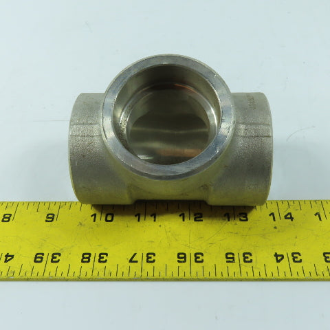 1-1/2" 3M A/SA182F304/F304L Stainless Steel Socket Weld TEE