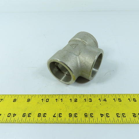 1-1/2" 3M A/SA182F304/F304L Stainless Steel Socket Weld TEE