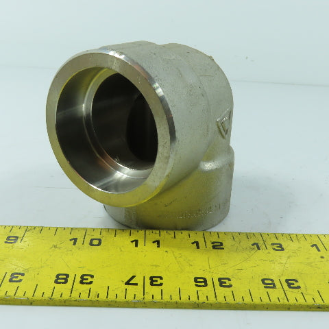 1-1/2" 3M A/SA182F304/F304L Stainless Steel Socket Weld Elbow