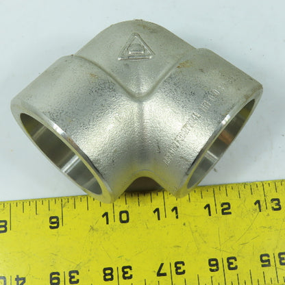 1-1/2" 3M A/SA182F304/F304L Stainless Steel Socket Weld Elbow