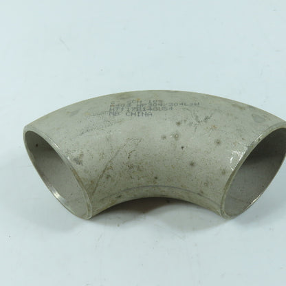 2" Sch 10S Stainless Steel Butt Weld Elbow 90°