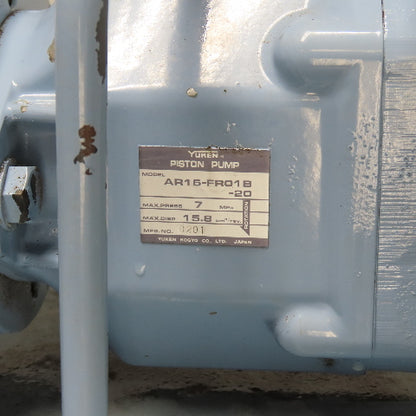 Yuken YA16-B-4-1.5-41 40L Hydraulic Power Unit 1.5kW 480V 3Ph W/ AR16-FR01B Pump