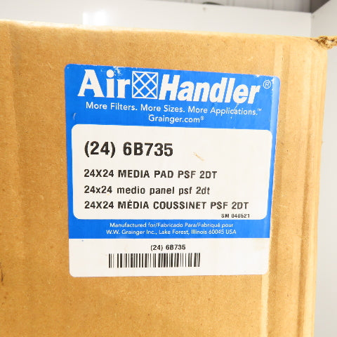Air Handler 6B735 Media Pad PSF 2DT Lot Of 24