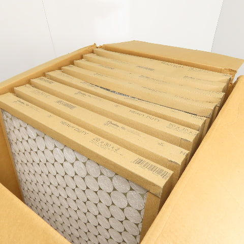 Flanders 10255.022030 20x30x2 Flat Panel HD GLS Air Filter Lot Of 8