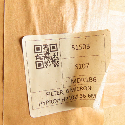 Hy-Pro HP102L36-6M Replacement Filter 6 Micron