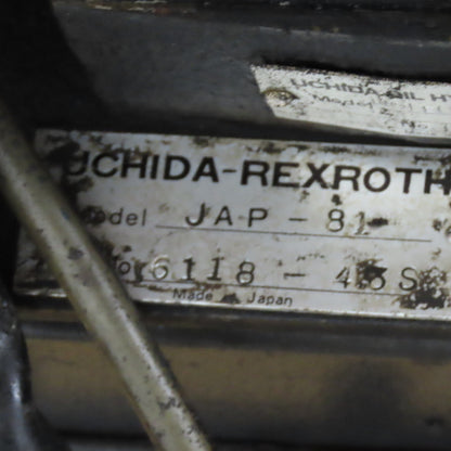Uchida Rexroth 18 Gallon Hydraulic Power Unit 230-480V 50/60Hz 2.2kW