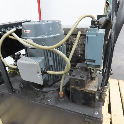 Uchida Rexroth 18 Gallon Hydraulic Power Unit 230-480V 50/60Hz 2.2kW