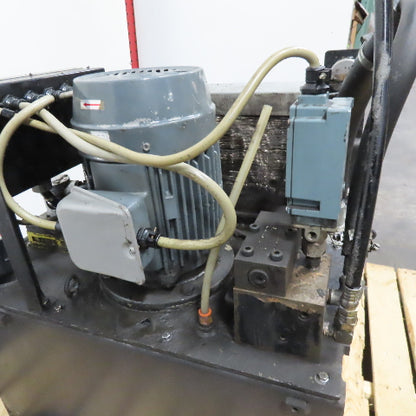 Uchida Rexroth 18 Gallon Hydraulic Power Unit 230-480V 50/60Hz 2.2kW