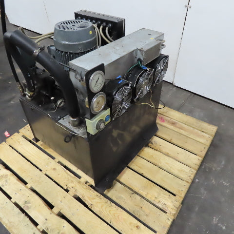 Uchida Rexroth 18 Gallon Hydraulic Power Unit 230-480V 50/60Hz 2.2kW