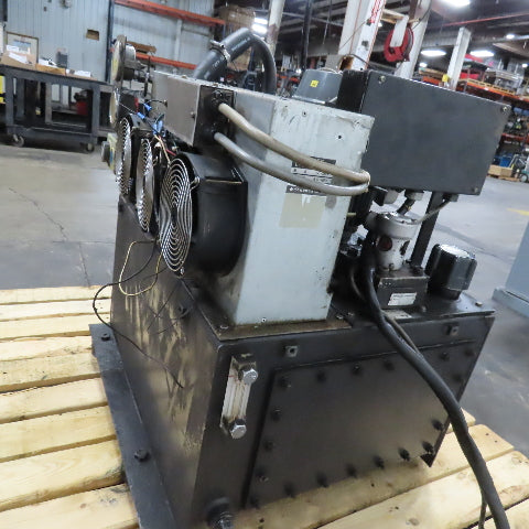 Uchida Rexroth 18 Gallon Hydraulic Power Unit 230-480V 50/60Hz 2.2kW