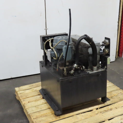 Uchida Rexroth 18 Gallon Hydraulic Power Unit 230-480V 50/60Hz 2.2kW
