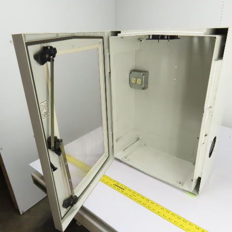 29" x 21" x 10.5" Fiberglass Electrical Enclosure W/ Window