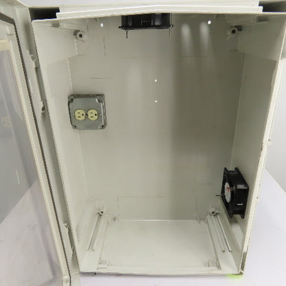 29" x 21" x 10.5" Fiberglass Electrical Enclosure W/ Window