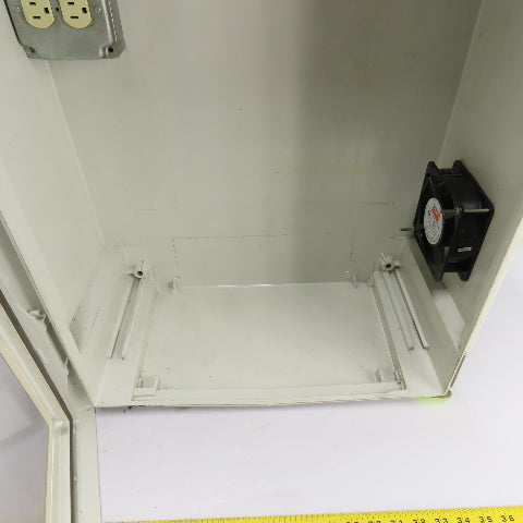 29" x 21" x 10.5" Fiberglass Electrical Enclosure W/ Window