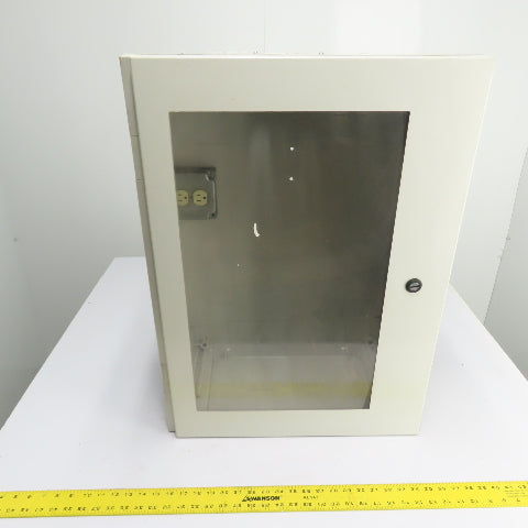 29" x 21" x 10.5" Fiberglass Electrical Enclosure W/ Window