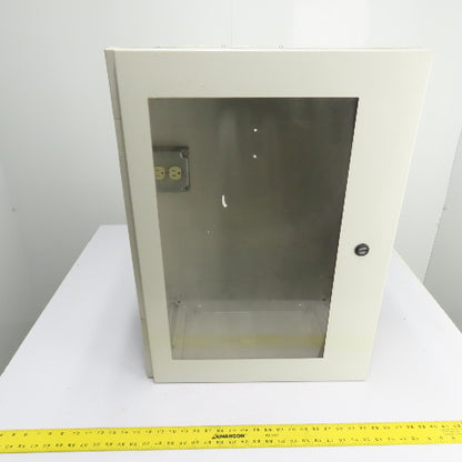 29" x 21" x 10.5" Fiberglass Electrical Enclosure W/ Window