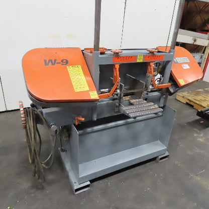 W.F. Wells W-9 1Hp 115/230V 1Ph Twin Post Manual Horizontal Bandsaw