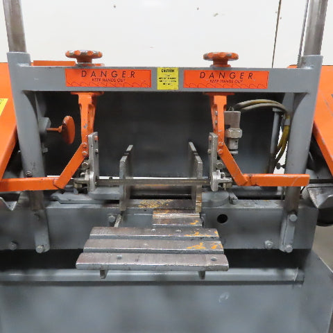 W.F. Wells W-9 1Hp 115/230V 1Ph Twin Post Manual Horizontal Bandsaw
