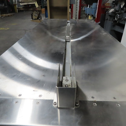 Texwrap STB-HFC5-28W-MTX52577 28" x 55" Flighted Conveyor 208-230/460V 200FPM