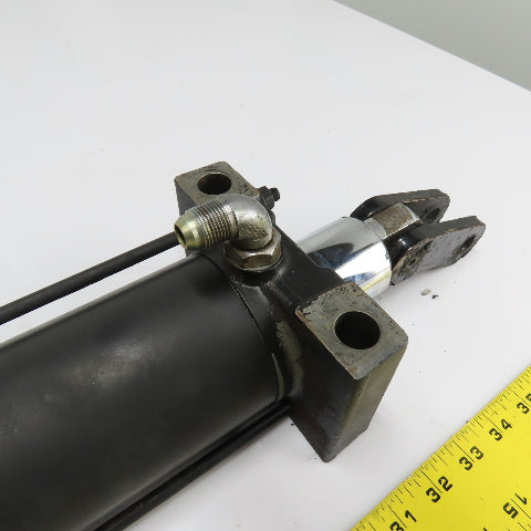 Weber-Hydraulik 93444-10010 Hydraulic Cylinder Double End 8" Stroke