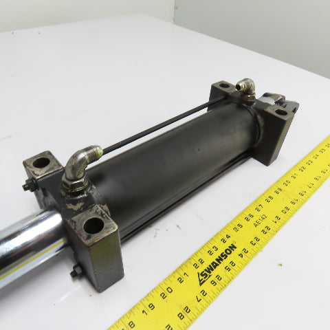 Weber-Hydraulik 93444-10010 Hydraulic Cylinder Double End 8" Stroke