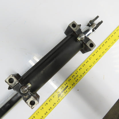 Weber-Hydraulik 93444-10010 Hydraulic Cylinder Double End 8" Stroke