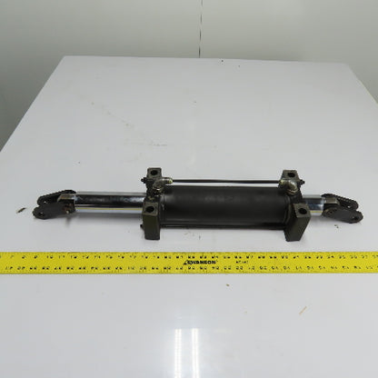 Weber-Hydraulik 93444-10010 Hydraulic Cylinder Double End 8" Stroke