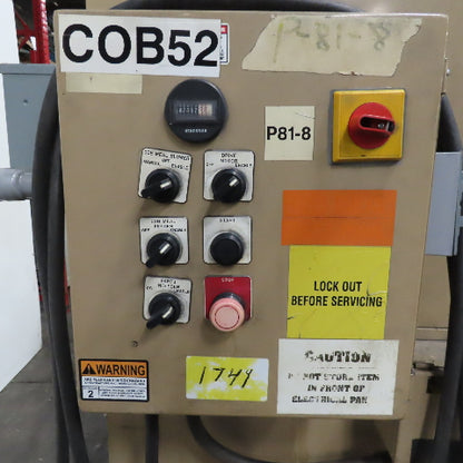 Roto-Finish Bulk Dry Material Dust Collector Dryer Vibratory Feeder 208-460V 3Ph