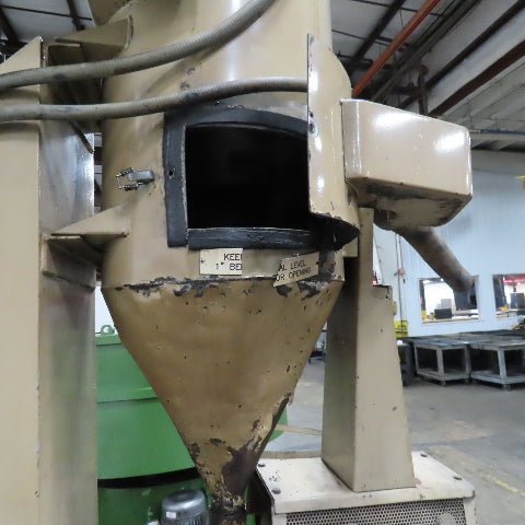 Roto-Finish Bulk Dry Material Dust Collector Dryer Vibratory Feeder 208-460V 3Ph