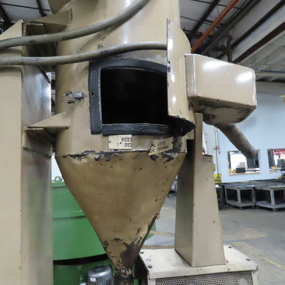 Roto-Finish Bulk Dry Material Dust Collector Dryer Vibratory Feeder 208-460V 3Ph