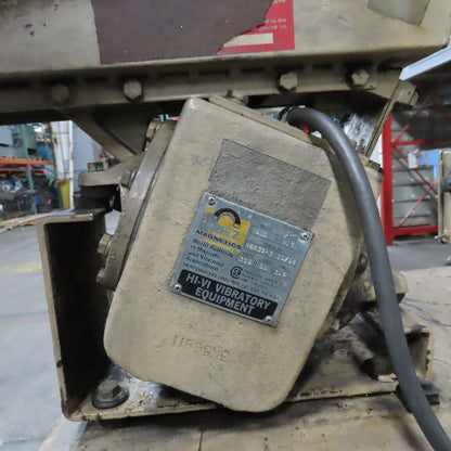 Roto-Finish Bulk Dry Material Dust Collector Dryer Vibratory Feeder 208-460V 3Ph