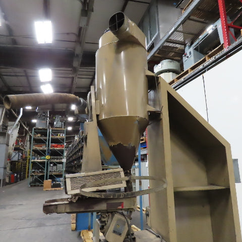 Roto-Finish Bulk Dry Material Dust Collector Dryer Vibratory Feeder 208-460V 3Ph