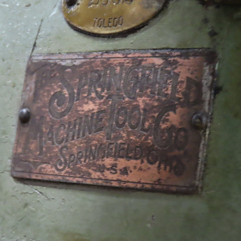 25 Ton Manual Hydraulic Press 6" Throat Vintage C-Frame Motch & Merryweather