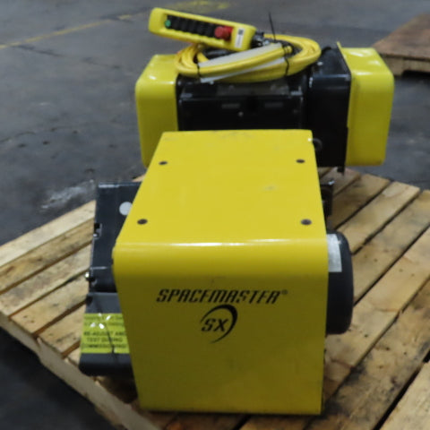 R&M Space Master 2 Ton Capacity 20/3.2FPM 2 Speed Wire Rope Hoist 20' Lift 480V