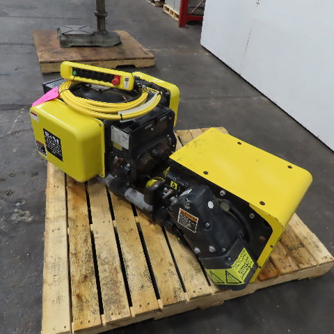 R&M Space Master 2 Ton Capacity 20/3.2FPM 2 Speed Wire Rope Hoist 20' Lift 480V