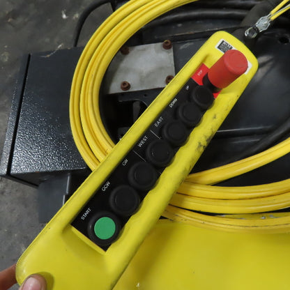 R&M Space Master 2 Ton Capacity 20/3.2FPM 2 Speed Wire Rope Hoist 20' Lift 480V