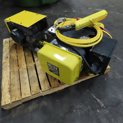 R&M Space Master 2 Ton Capacity 20/3.2FPM 2 Speed Wire Rope Hoist 20' Lift 480V