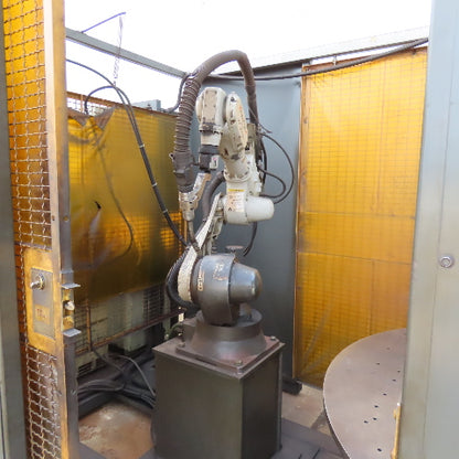 Panasonic VR-005CII 6 Axis Robotic Performarc Welding Cell 480V 60" Turntable