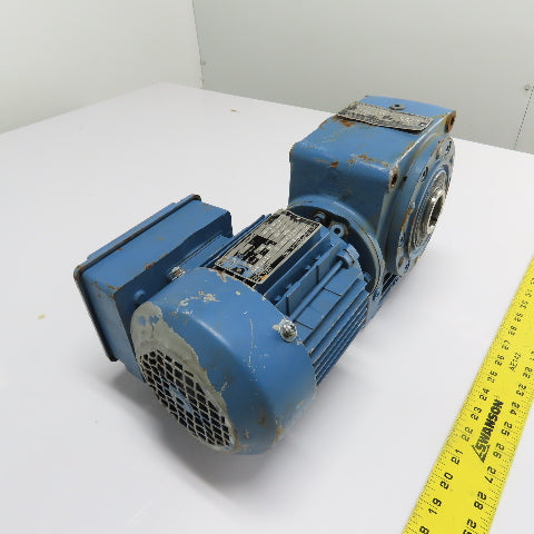 SEW-Eurodrive SA62DT71D4/2 Hollow Shaft Gear Motor 0.5HP 460V 3Ph 128.44:1 Ratio